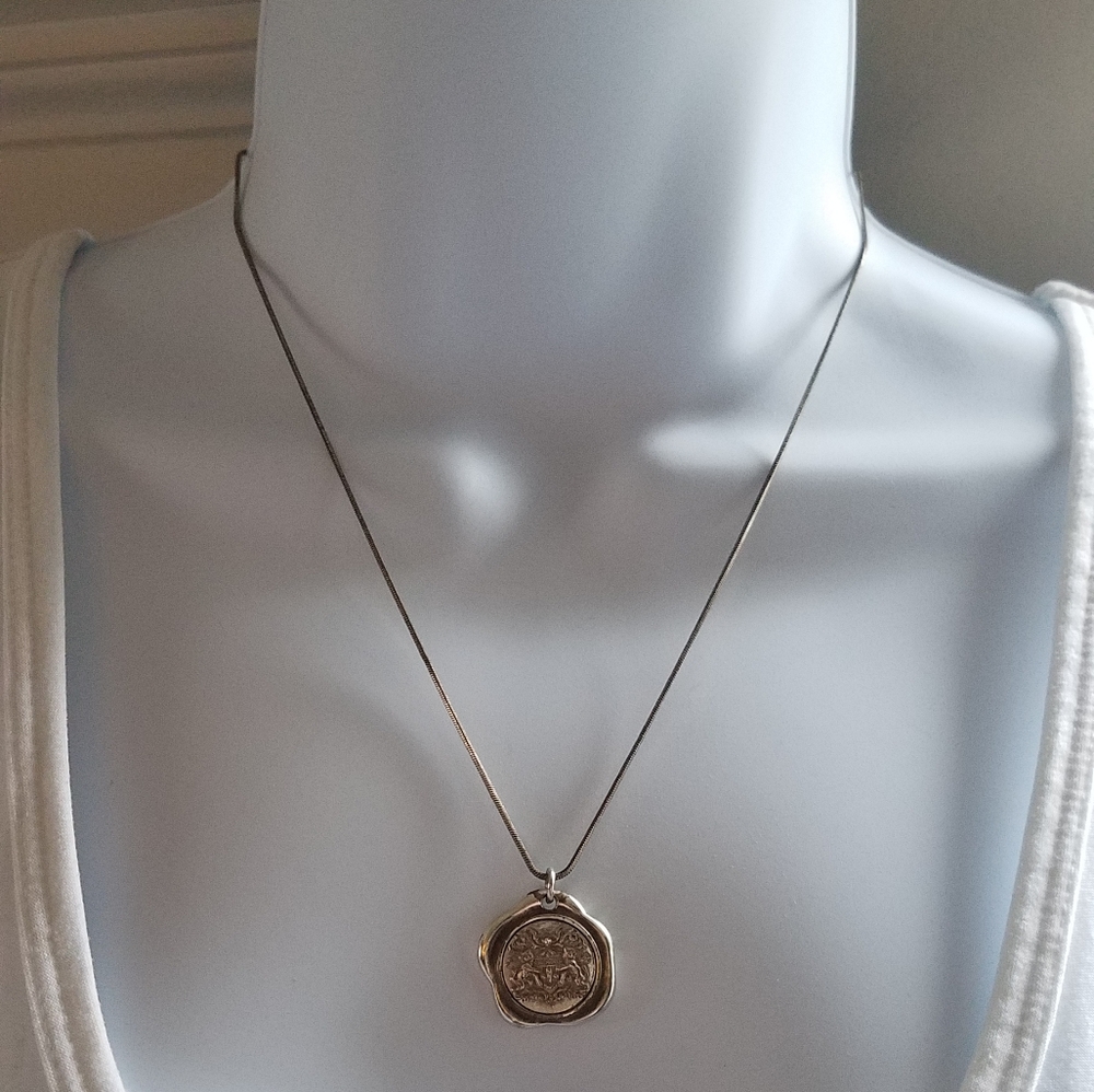 BRIGHTON / TIMELESS MEDALLION NECKLACE